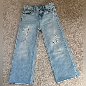 Old Navy high-rise slouchy straight jeans 👖 girls size 10